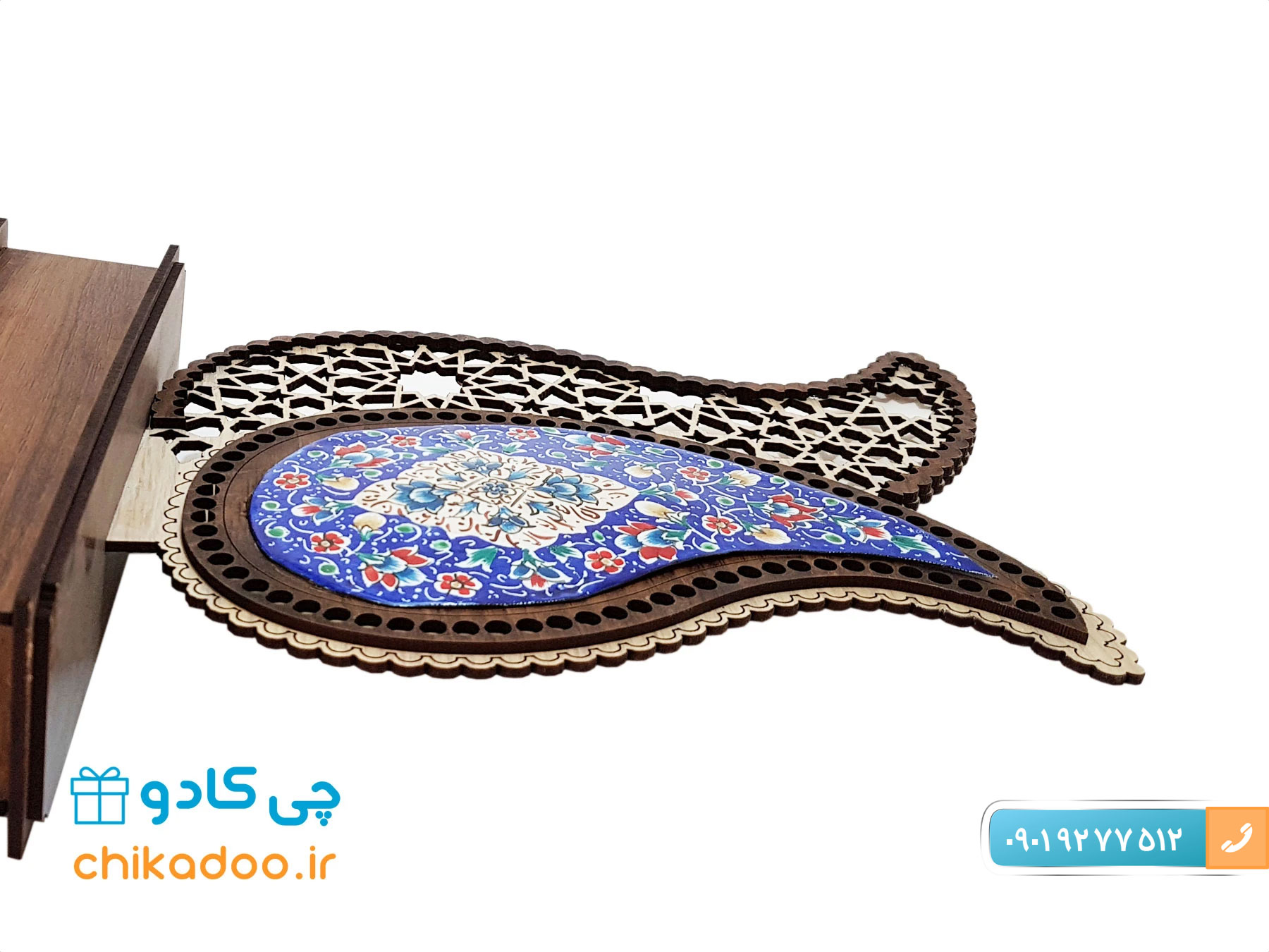 تندیس بته جقه میناکاری 4 تندیس بته جقه میناکاری