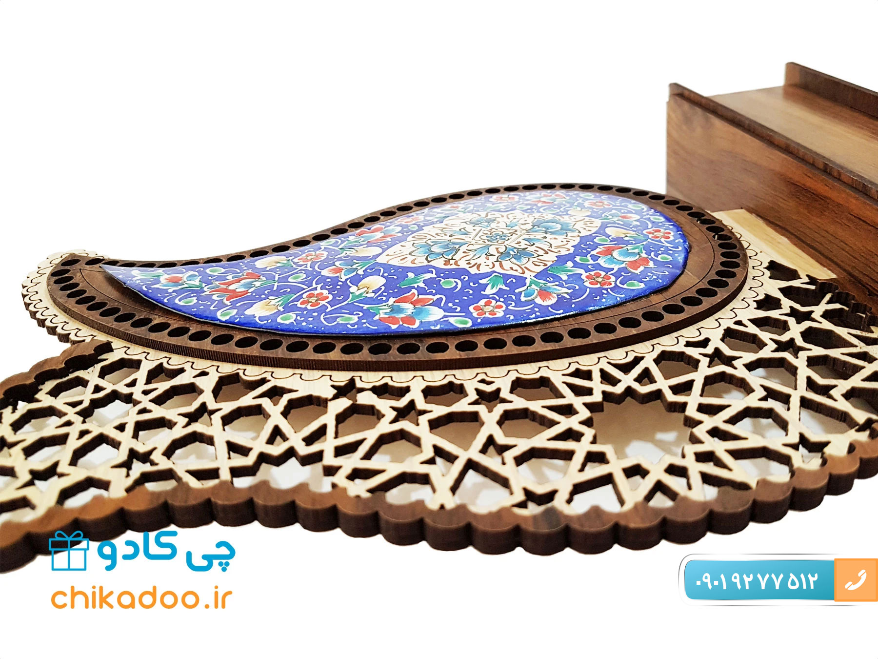 تندیس بته جقه میناکاری 5 تندیس بته جقه میناکاری