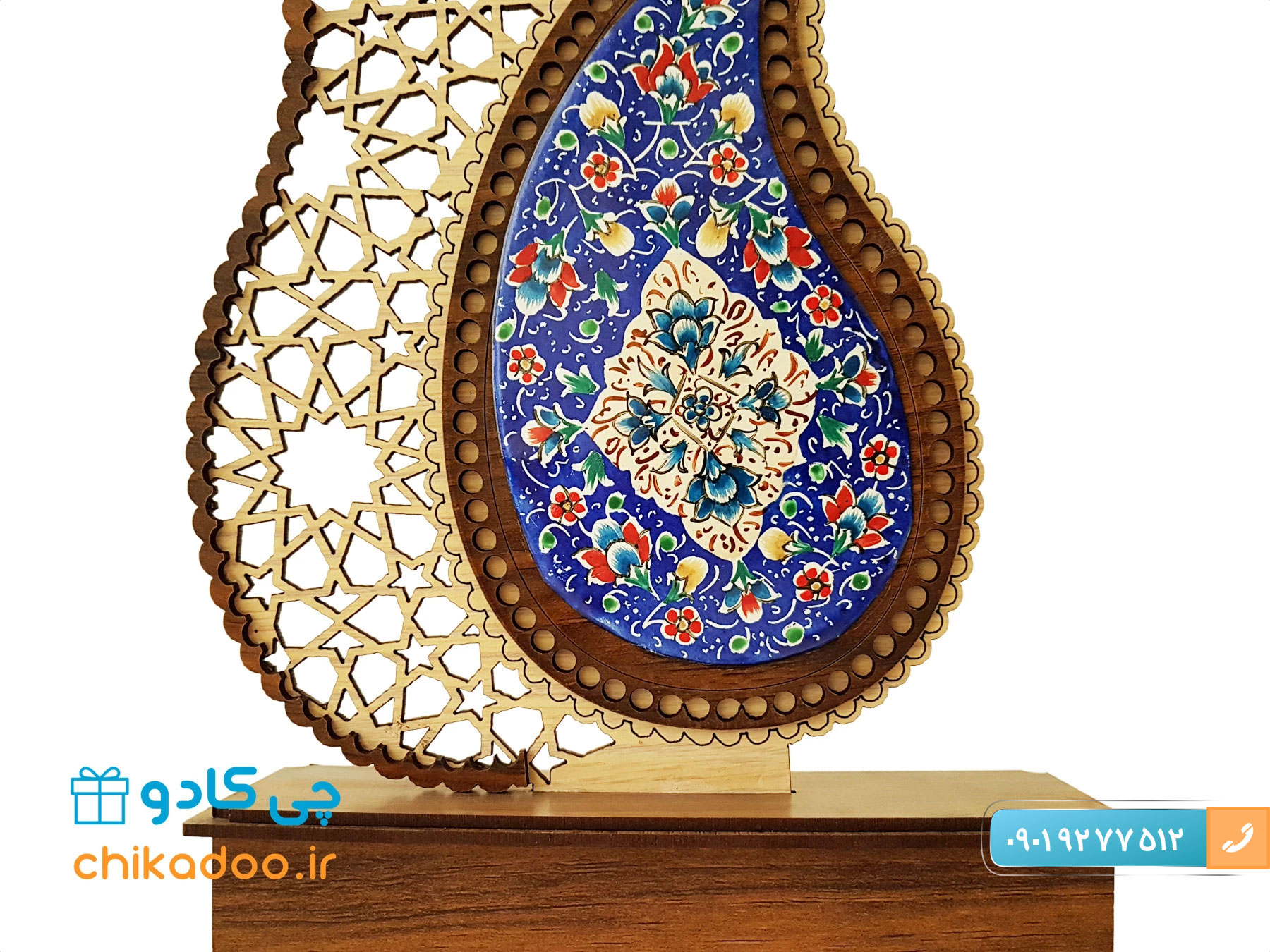 تندیس بته جقه میناکاری 6 تندیس بته جقه میناکاری