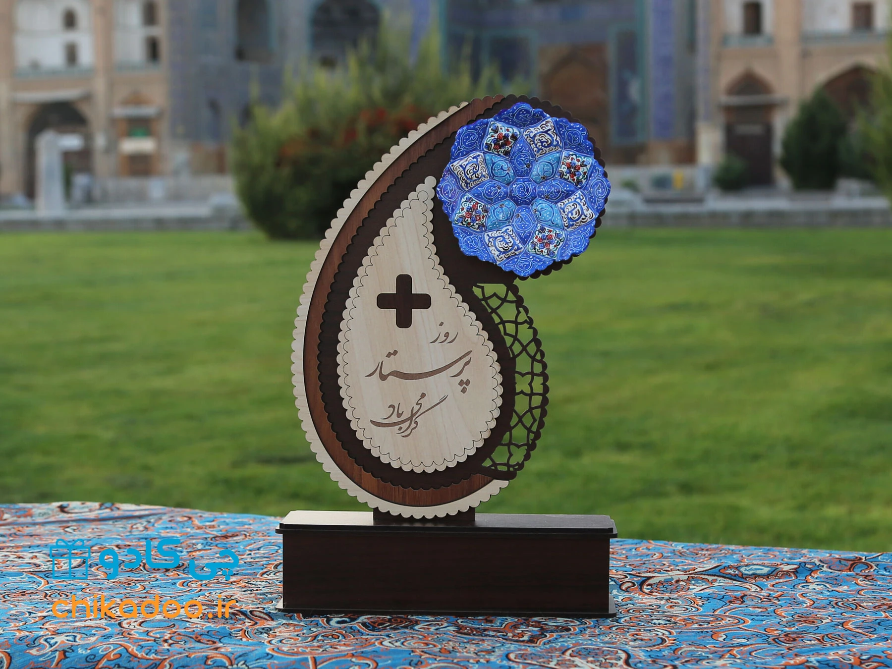 تندیس میناکاری روز پرستار 6 تندیس میناکاری روز پرستار